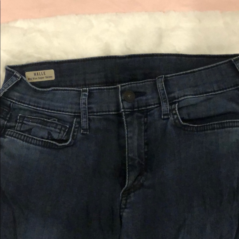 Jeans- stretchy Halle style! Mid Rise Skinny